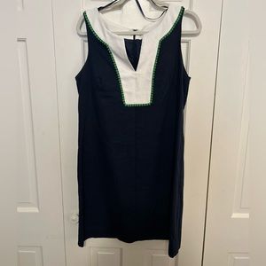 J. Howard linen shift dress